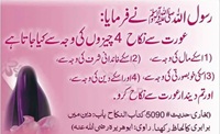 Nikah kia dekh kar kia jaye
